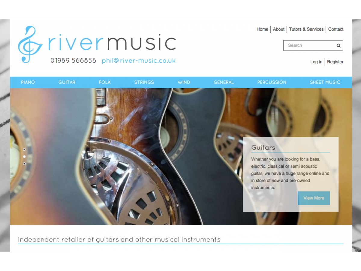River Music Home Page